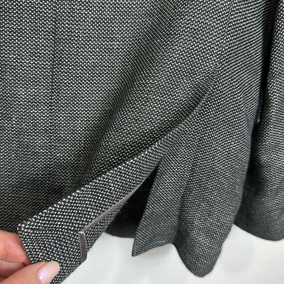 Hugo Boss Slim-Fit Blazer Jacket In Micro-Patterned Wool And Linen Size 44R - Picture 6 of 15